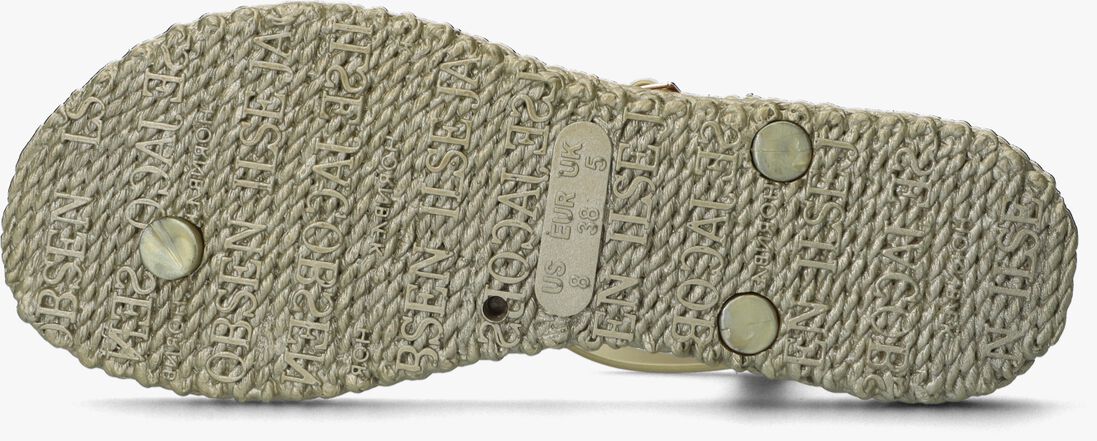 ILSE JACOBSEN gouden ilse jacobsen slippers cheerful10g