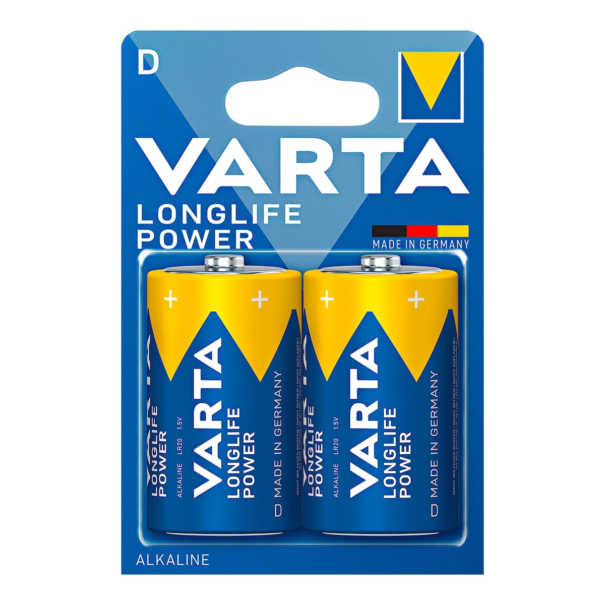 VARTA - Varta-Longlife-Power-Batterien, 2 Stück