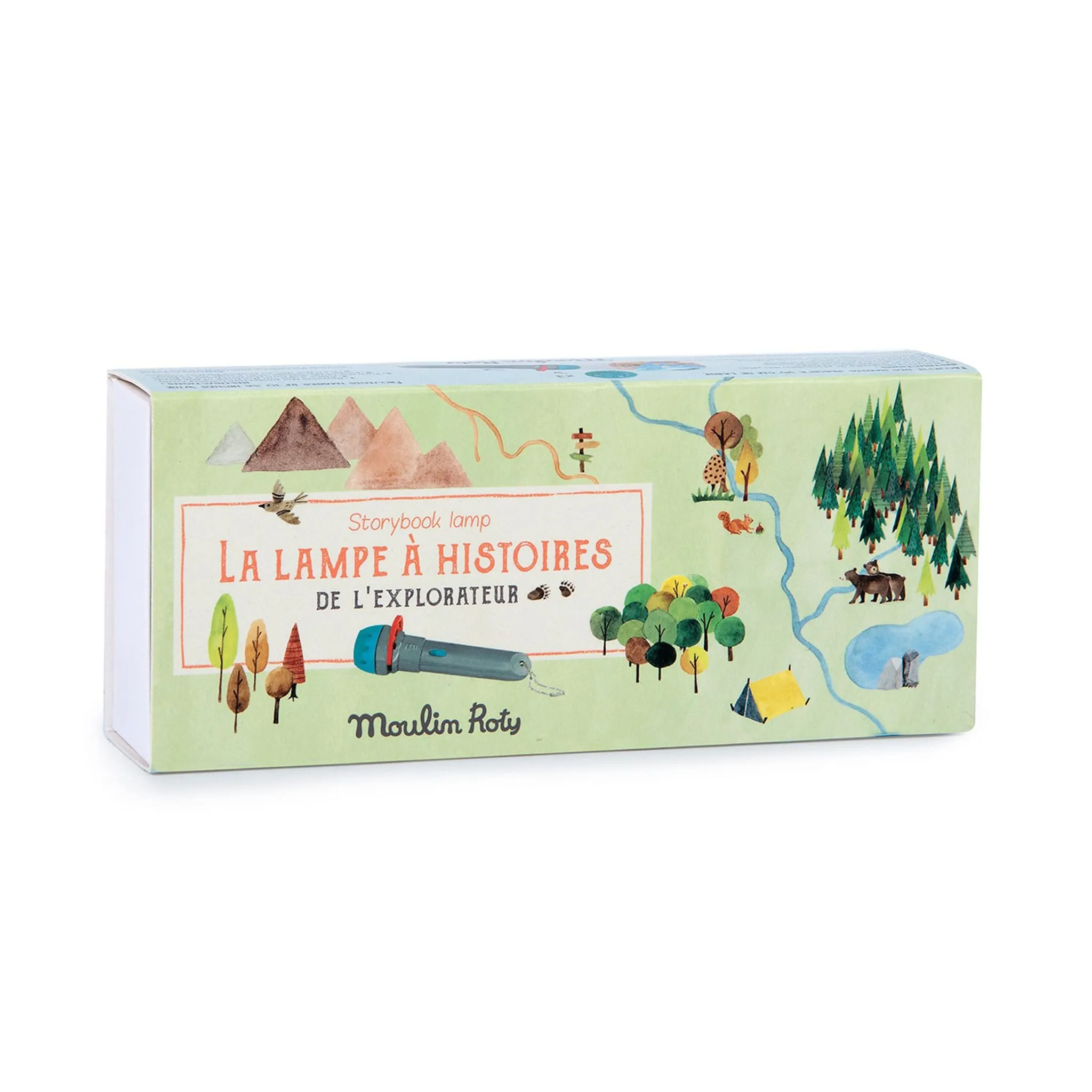 Moulin Roty Coffret Lampe à Histoire - Explorateur