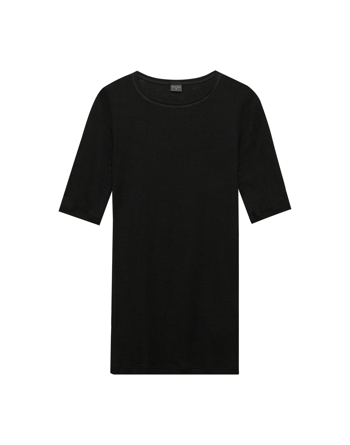 T-shirt van merinowol/zijde voor dames