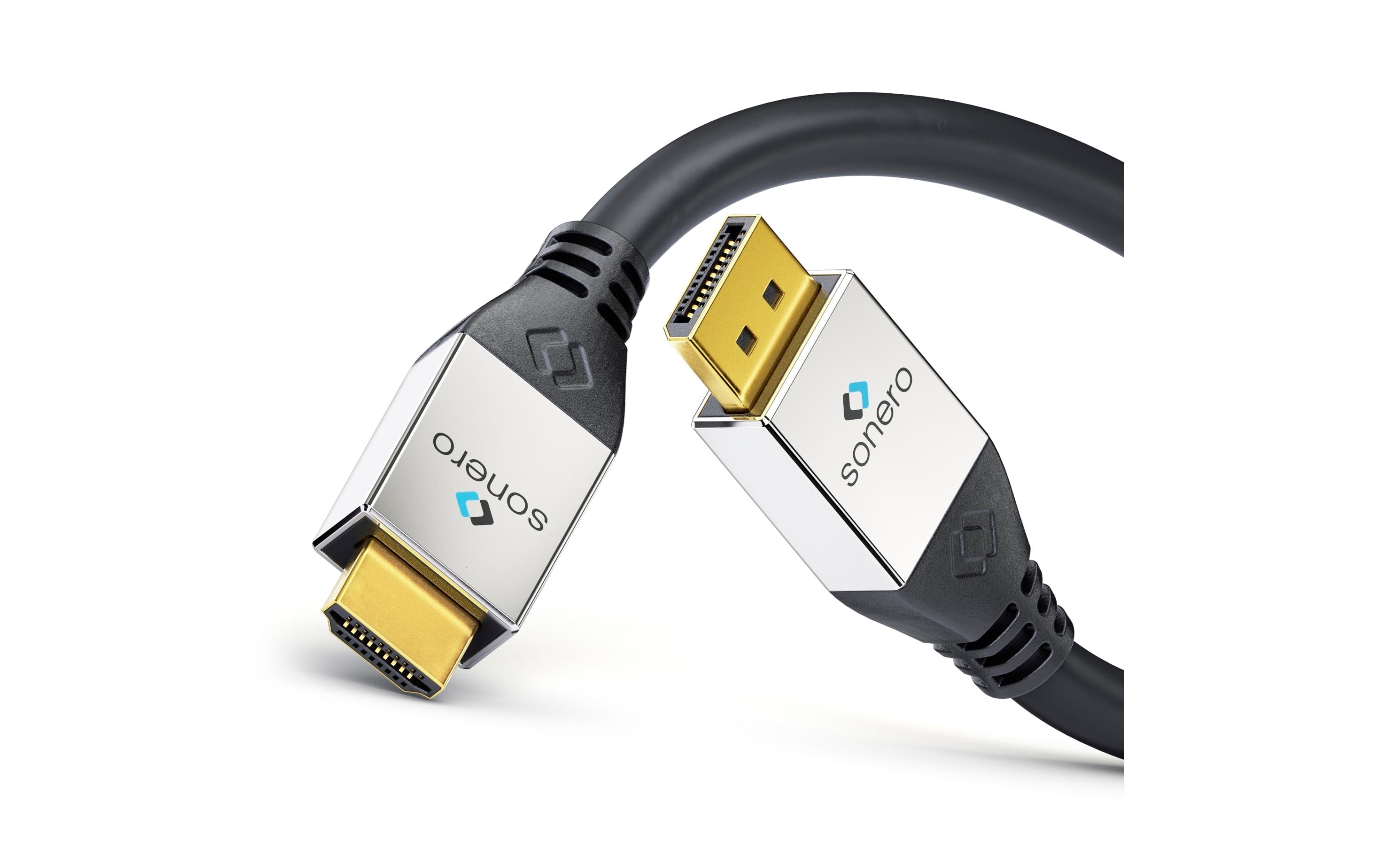 Kabel 2 msonero DisplayPort auf HDMI Kabel