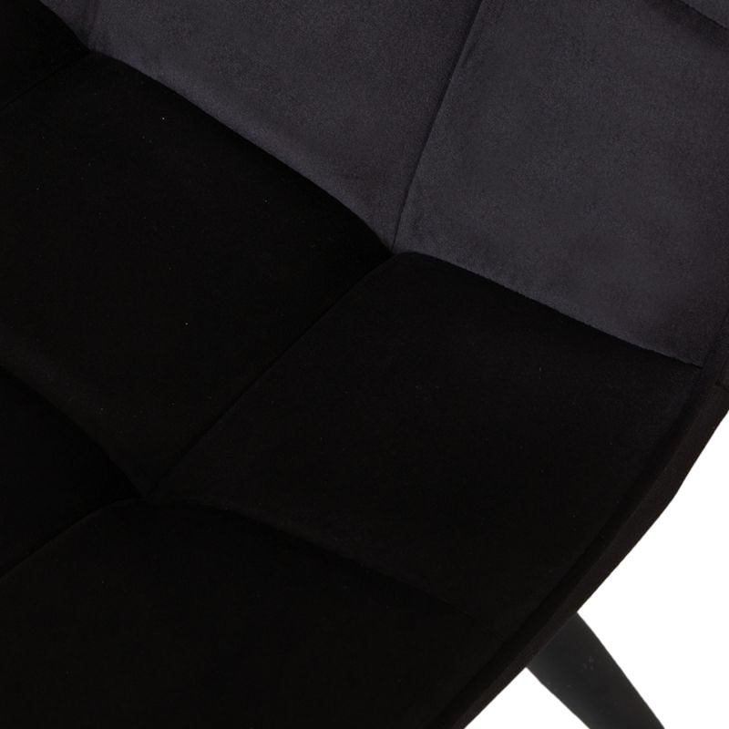 Eetkamerstoel Zwart LN-87.005 Bistro B46 x D59 x H86 cm
