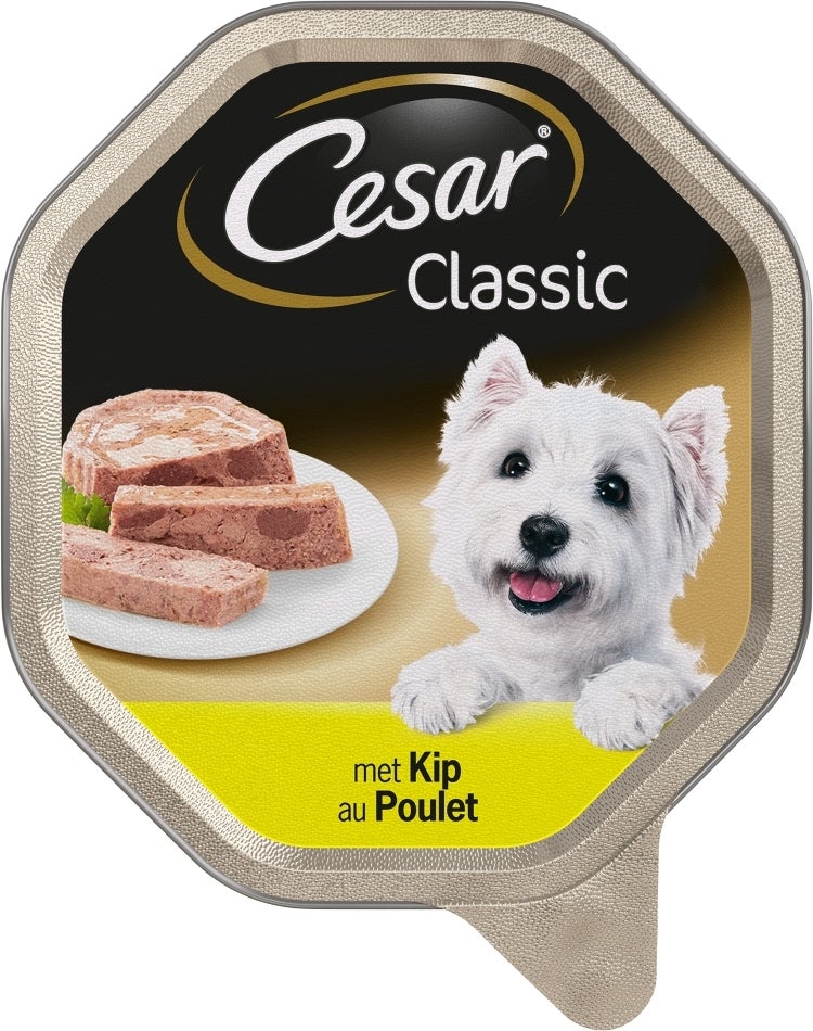 Cesar Classic Kip Pate Alu Kuipje 150 g