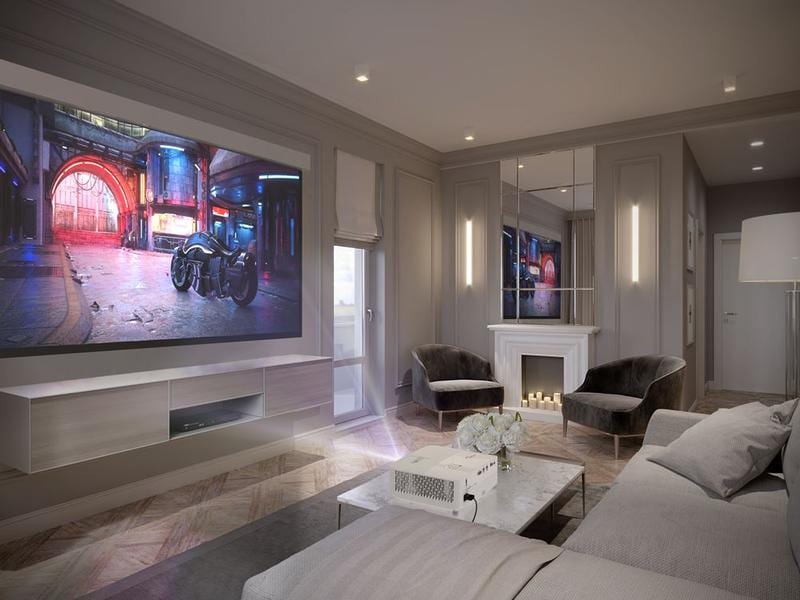 Optoma Kurzdistanzprojektor UHD35STx 4K UHD Gaming und Home Entertainment Kurzdistanz-Projektor