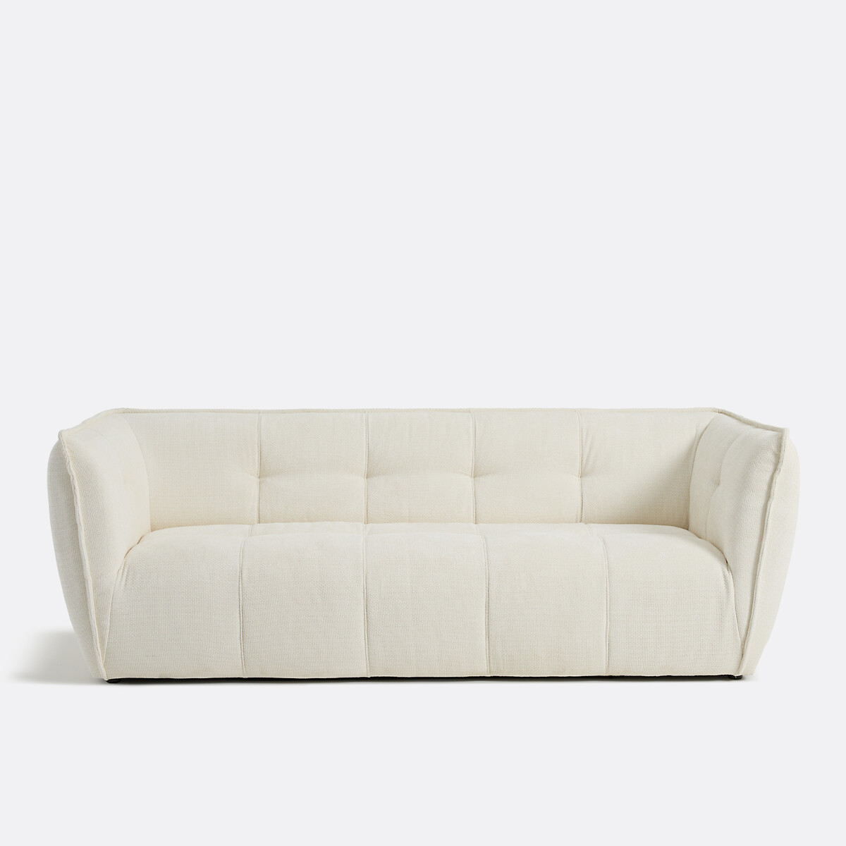 LA REDOUTE INTERIEURS<br>Sofá de 3 ou 4 lugares em chenille cruzado, SIMONE