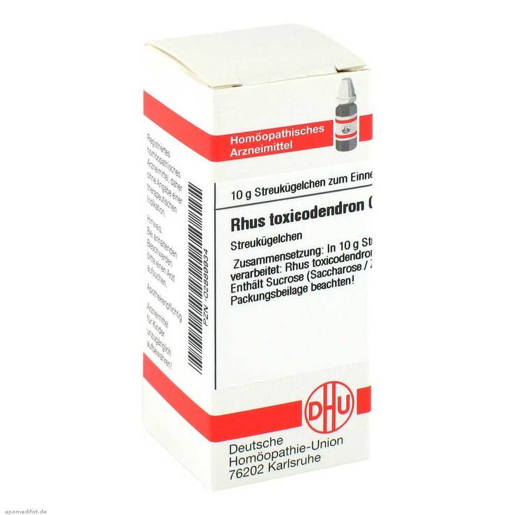 DHU Rhus toxicodendron C 200 Globuli, 10 g