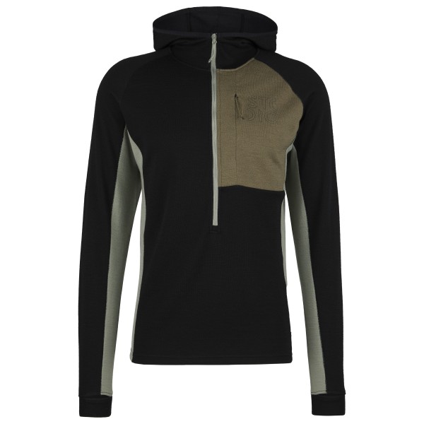 Stoic - Merino260 StadjanSt. 3/4 Zip w. Hood - Sweat à capuche en mérinos