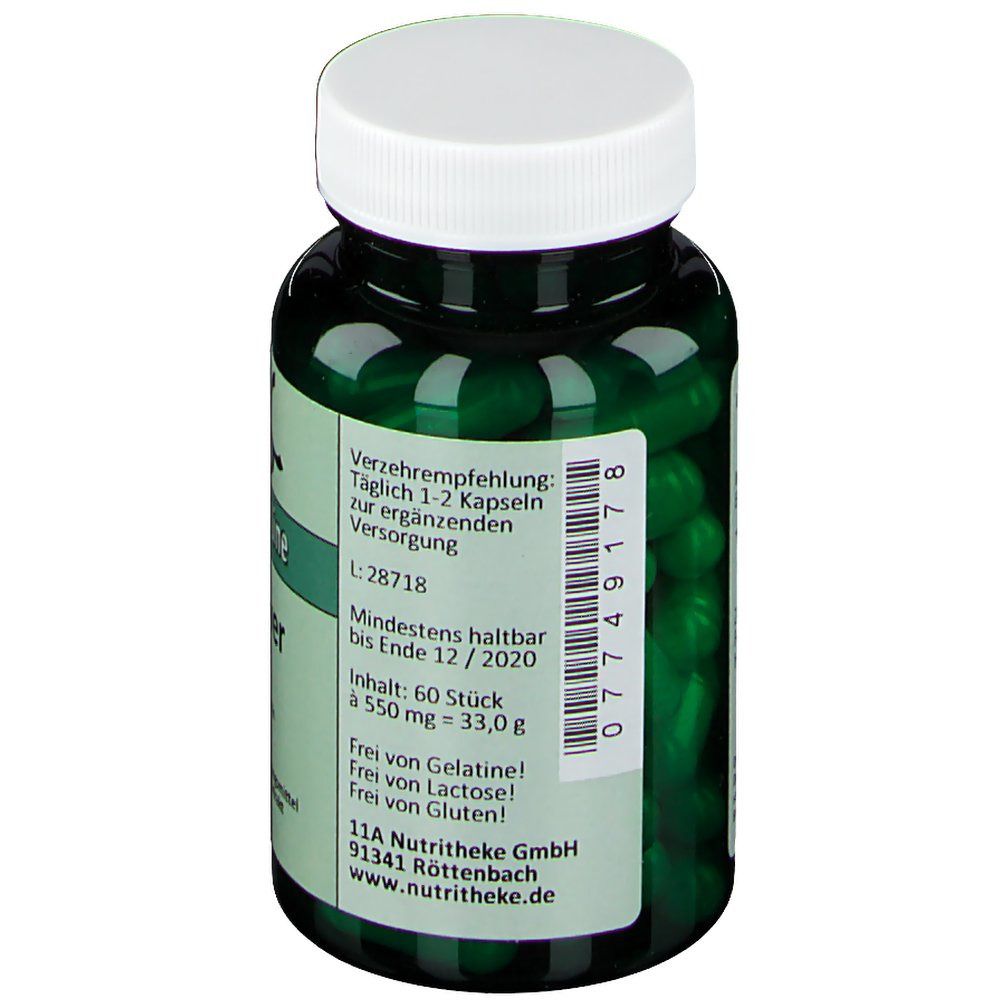 green line NUTRITHEKE Ingwer