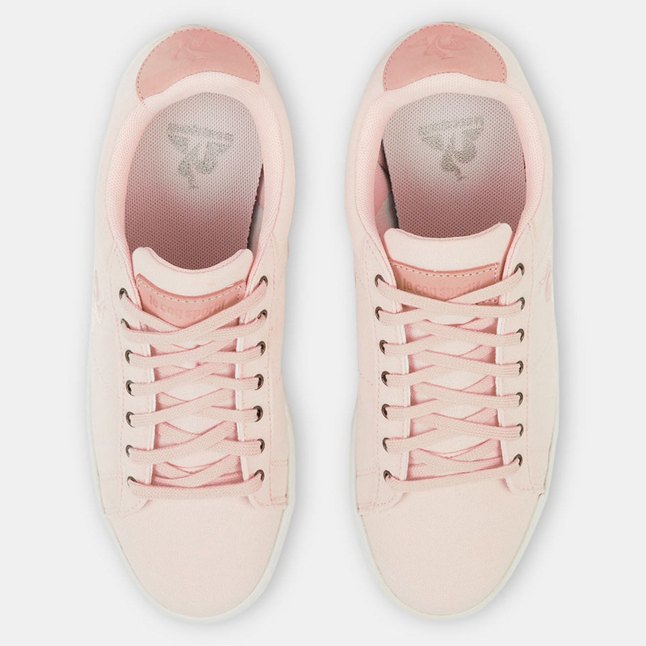 Le Coq Sportif Baskets Elsa Cloud rose clair