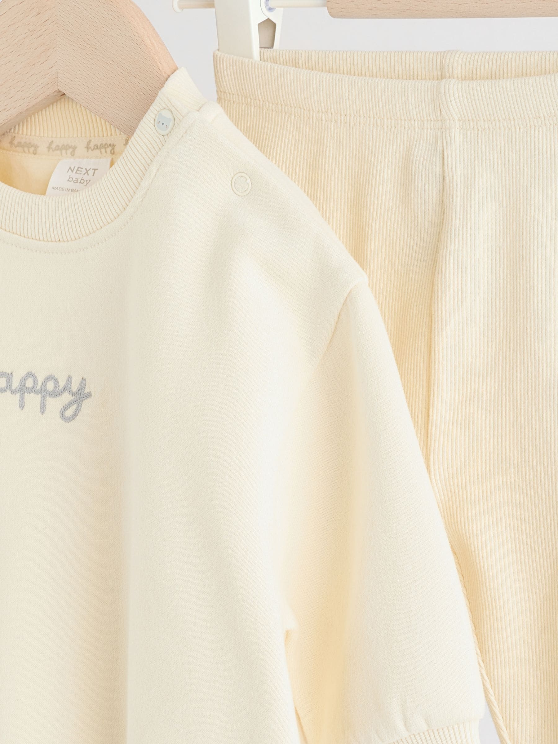 Crème - Baby Sweater en Leggings Set 2 Pieces (0mnd-2jr)