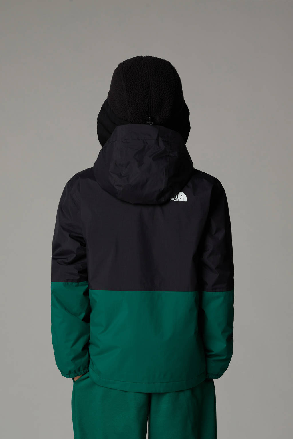 The North Face jas Warm Antora Rain groen/zwart