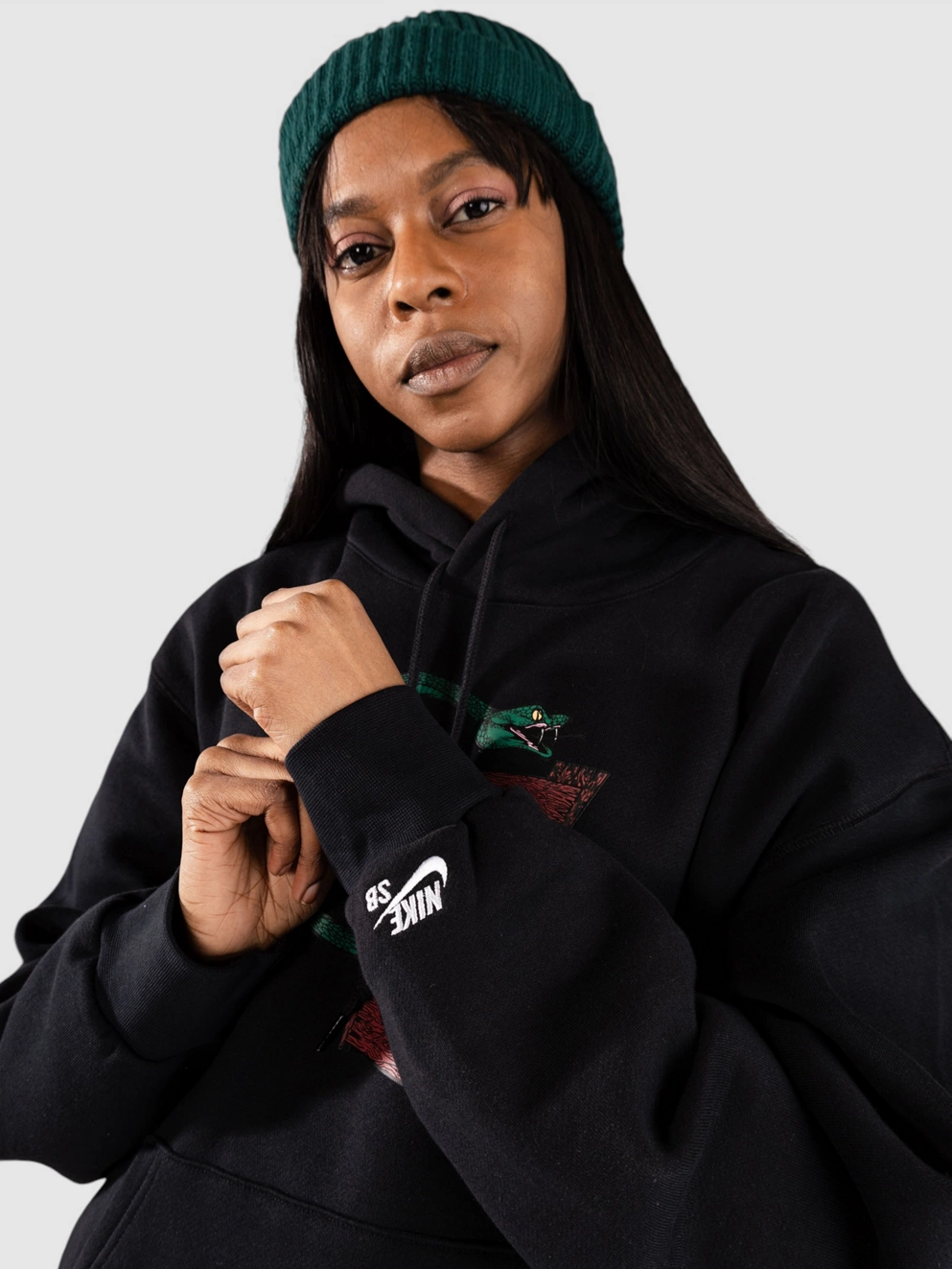 Nike Snake Hoodie black