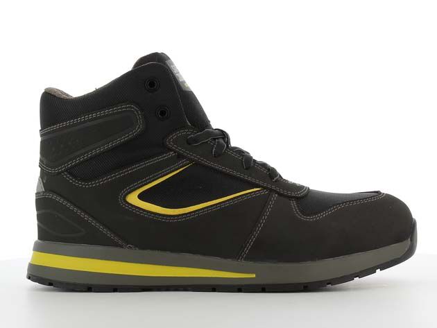 Safety Jogger Speedy - Werkschoenen - Zwart / geel - 40