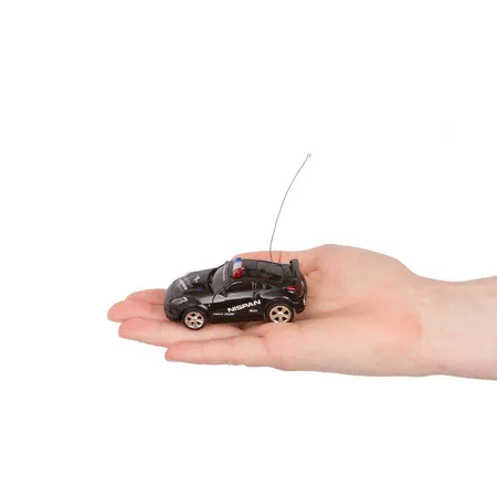 RC: Police Mini Racer Black + White
