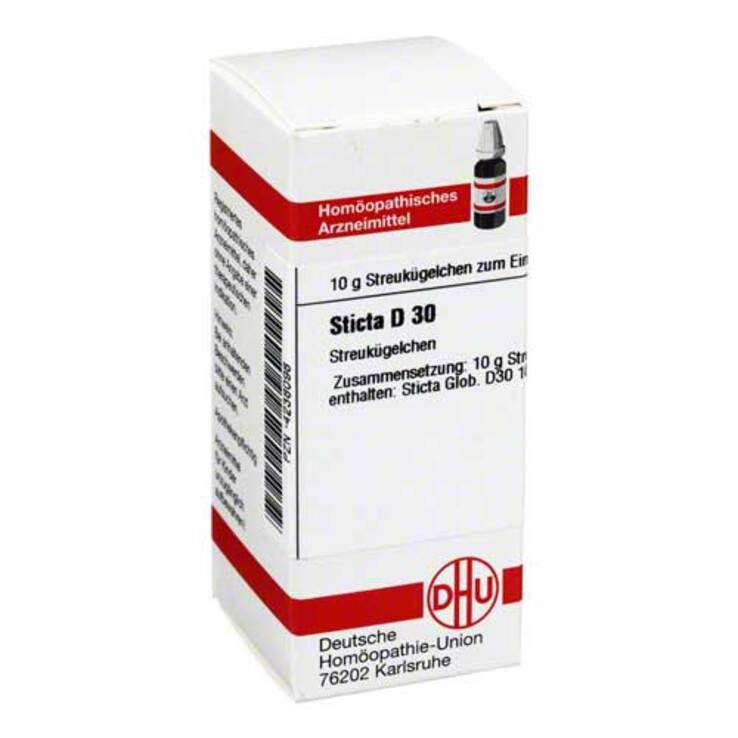 DHU Sticta D 30 Globuli, 10 g