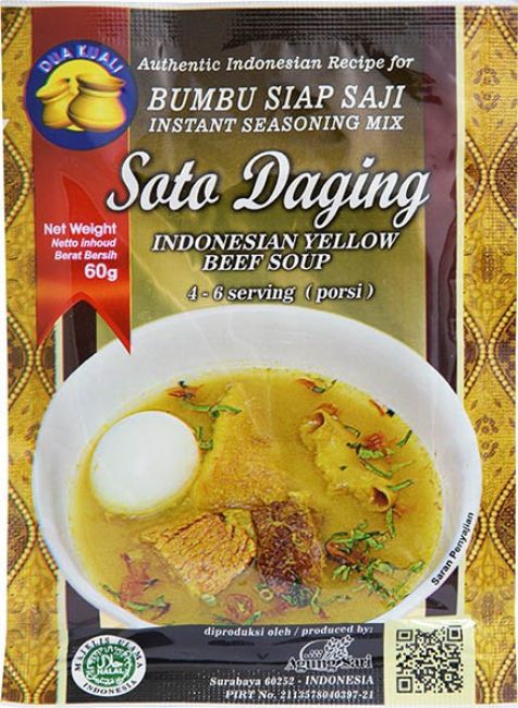 Dua Kuali Soto Daging 60g