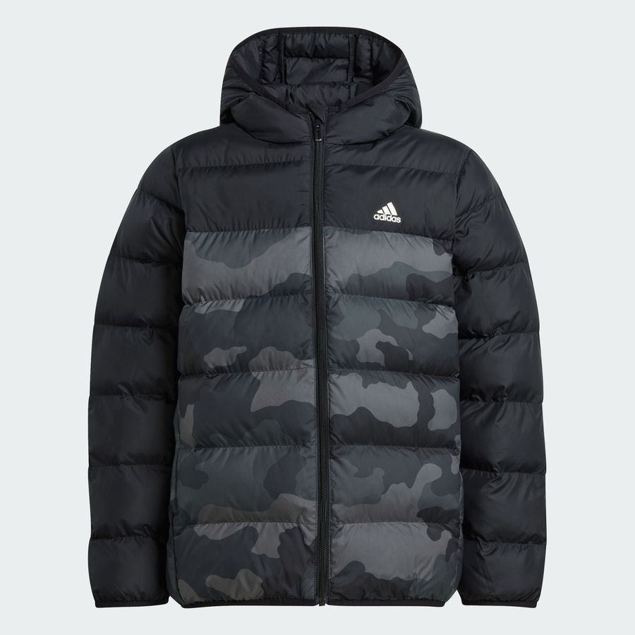 Adidas Synthetic Down Allover Print Jacket