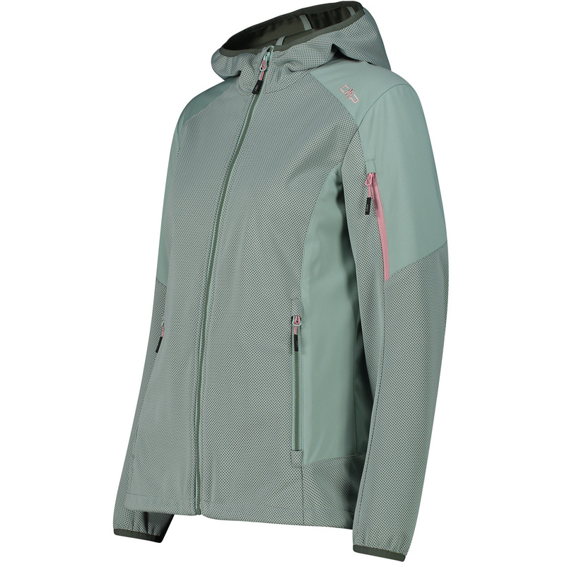 CMP Damen Light Softshell Hoodie Jacke