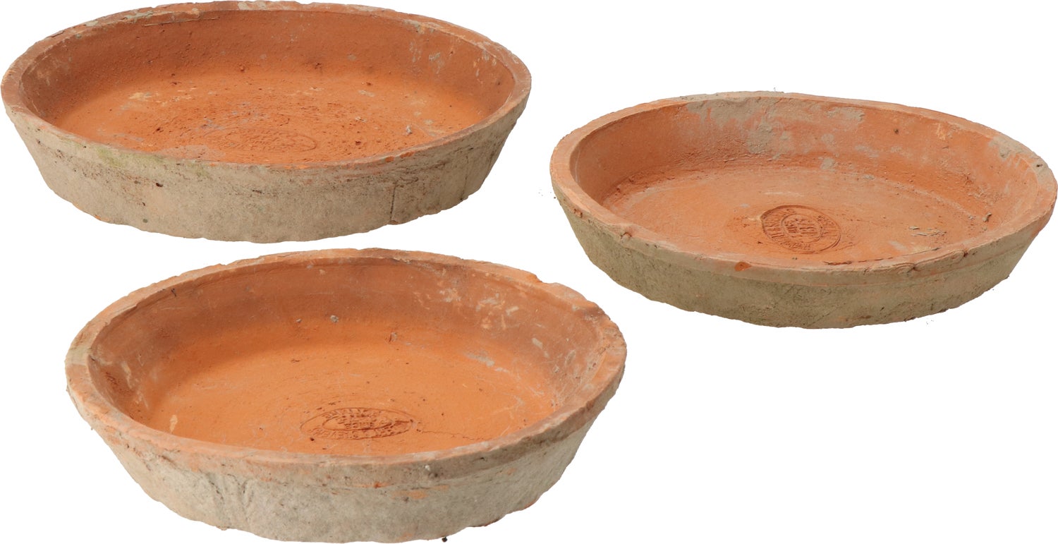 Esschert's Garden plantenschotel Aged terracotta D 22,5 H 4,1 cm