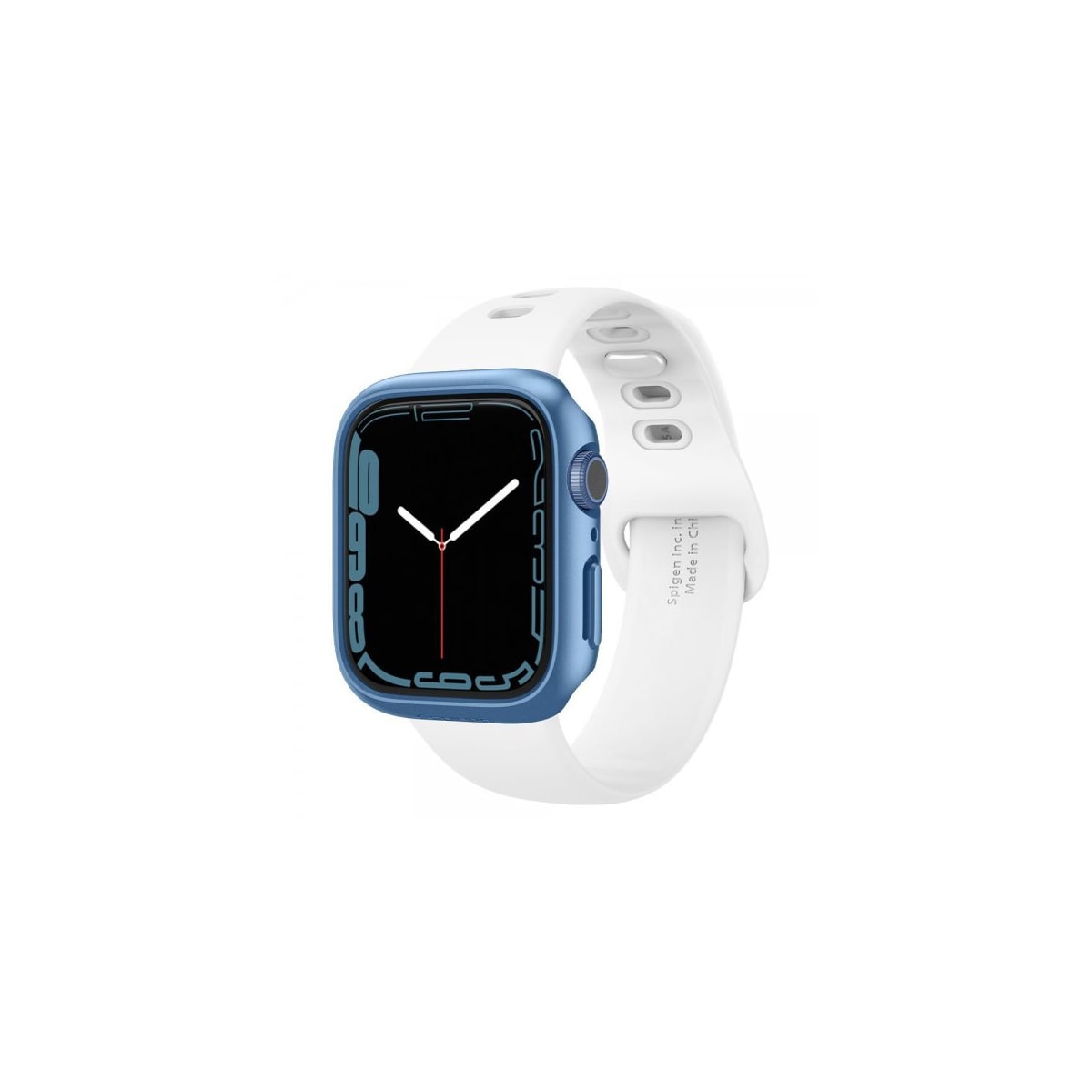 Spigen Apple Watch 45mm Deksel Thin Fit Metallic Blue