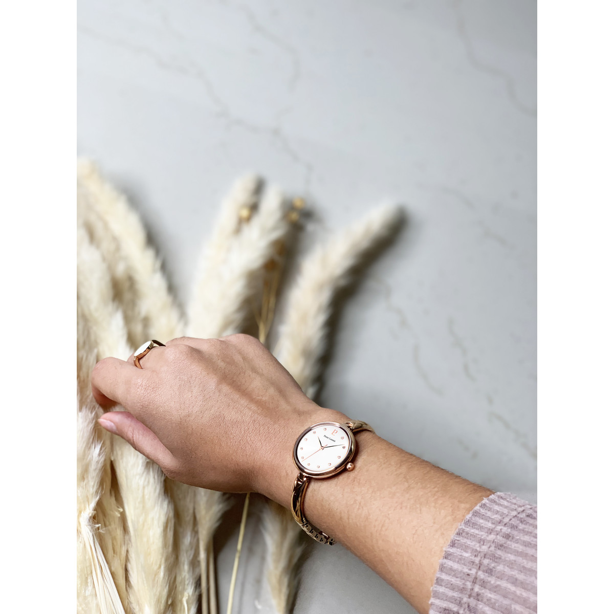 Montre PIERRE LANNIER Leia femme bracelet acier argent