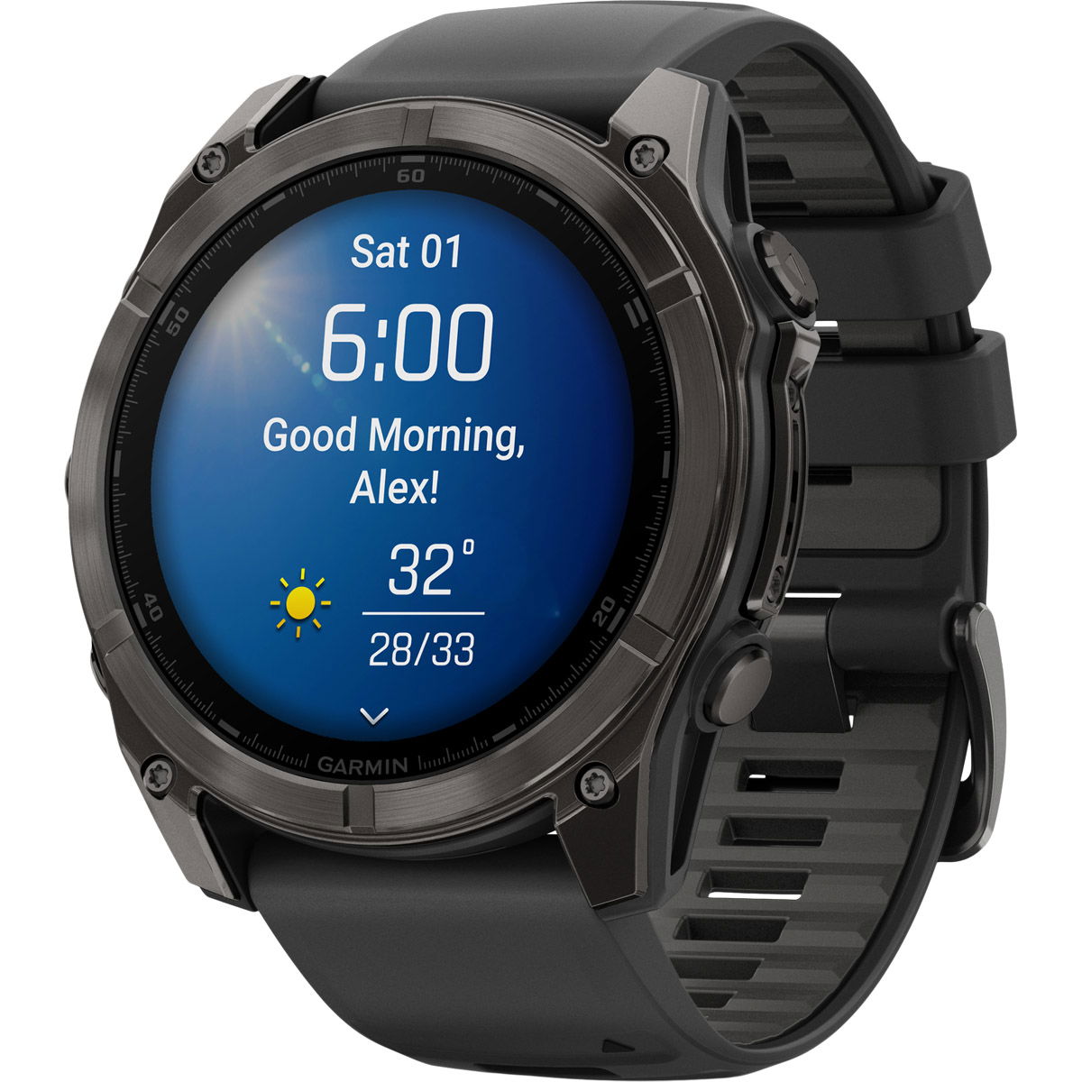 Garmin Fenix 8 - 51 mm Amoled Sapphire GPS Pulsur