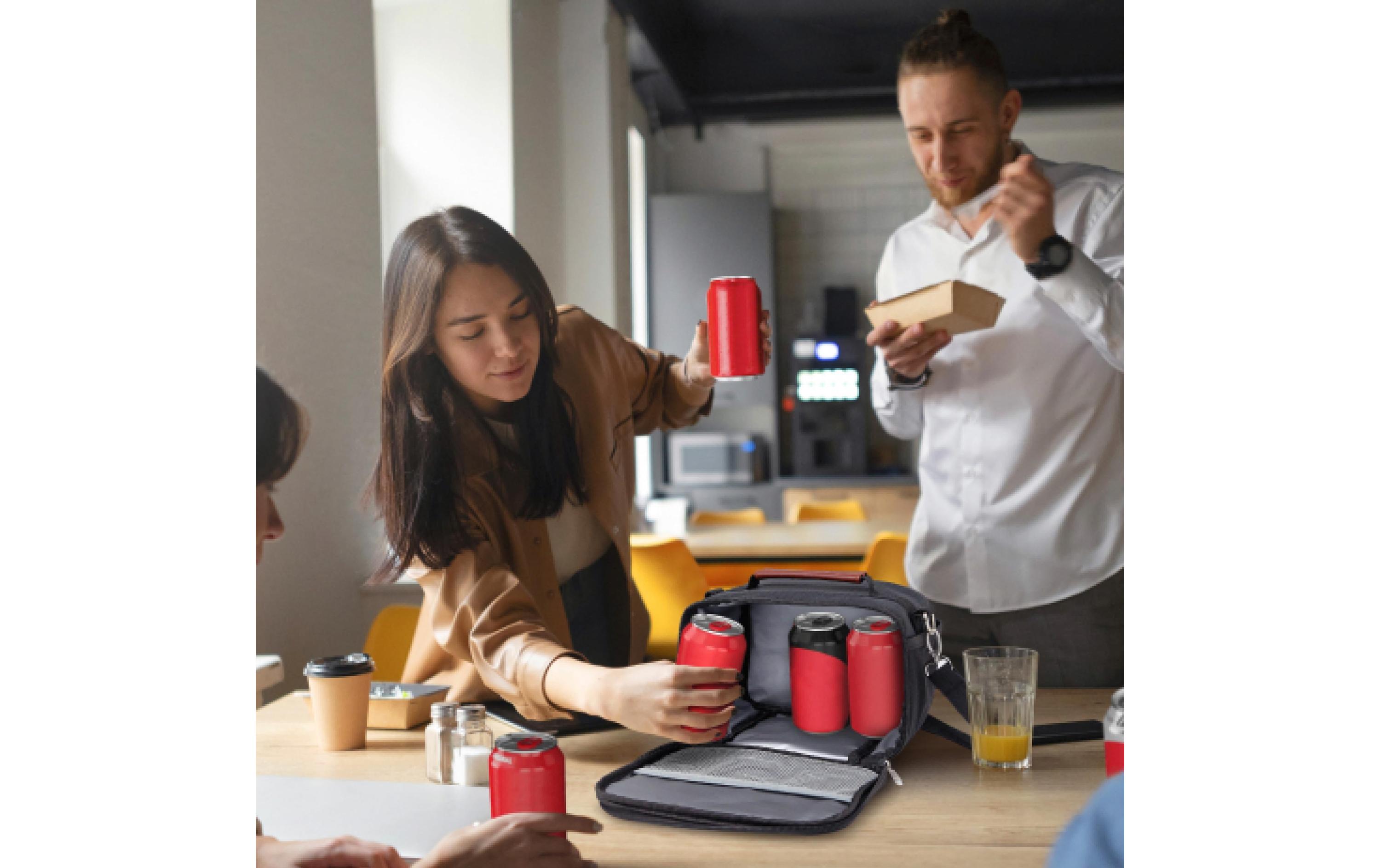 Lunchbox Thermocase NavyDie isolierte Lunchbox mit ergonomischem Griff