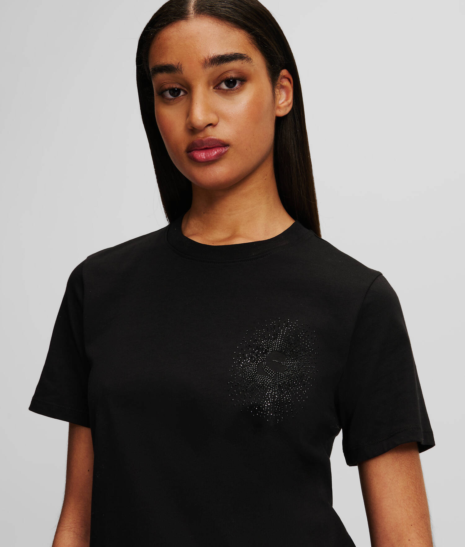 T-SHIRT À STRASS KARL KAMEO