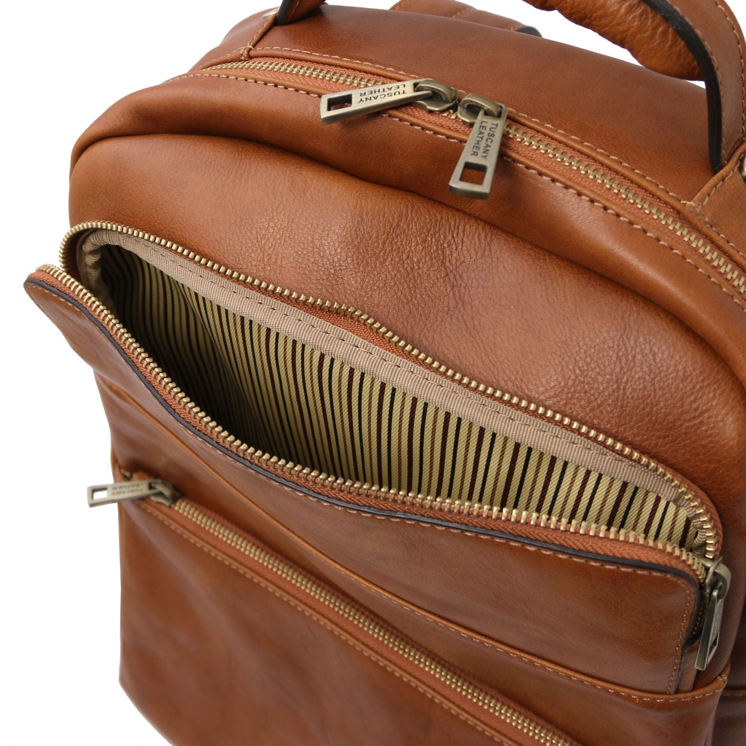 TL142205 – Melbourne – leren laptop Rugzak