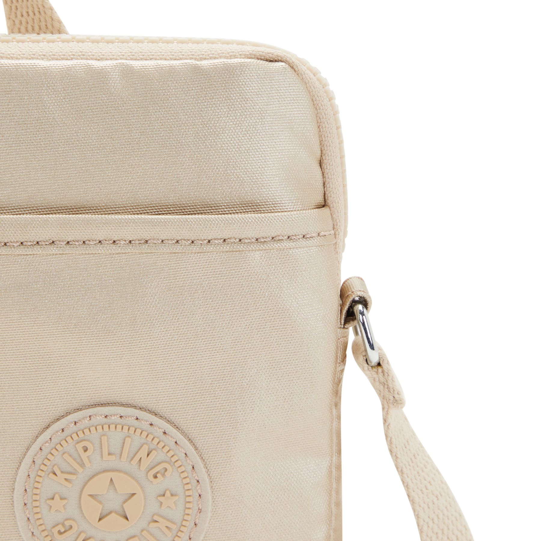 TALLY Sac pour Téléphone avec Bandoulière Ajustable - Starry Gold Metallic