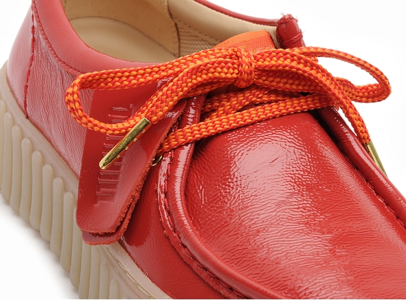 Clarks basses femme torhill bee rouge