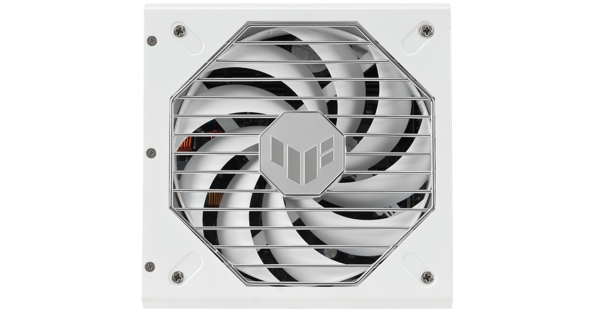 ASUSTUF Gaming Gold White Edition modulaire 1000 watt voeding   (Wit, 1x 12V-2x6, 4x PCIe)