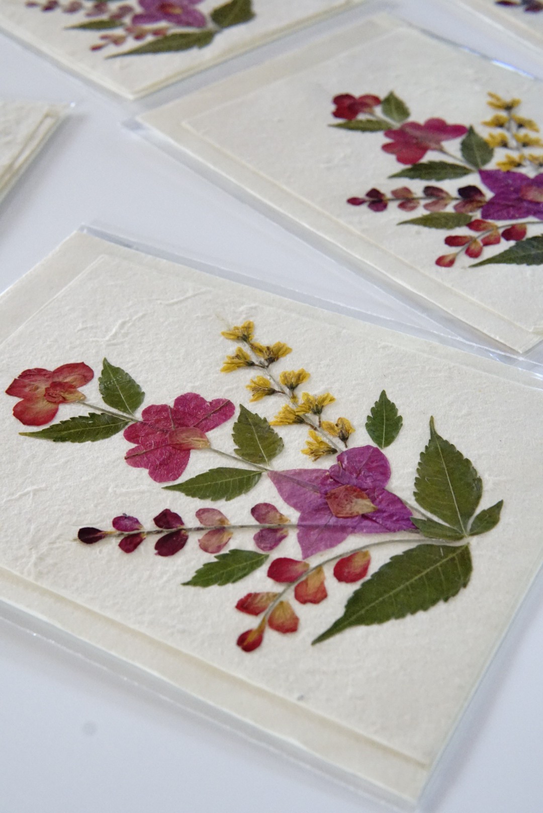 Grußkarte 'Blume', B 12,5 cm, H 18 cm günstig bestellen