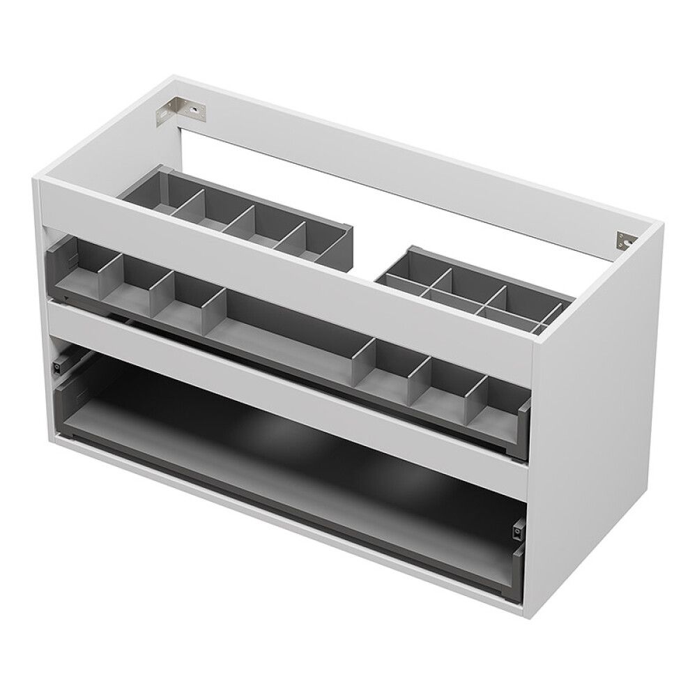 BADEROMSMØBEL CAMARGUE SKÄRGÅRD RAMME HVIT 100CM
