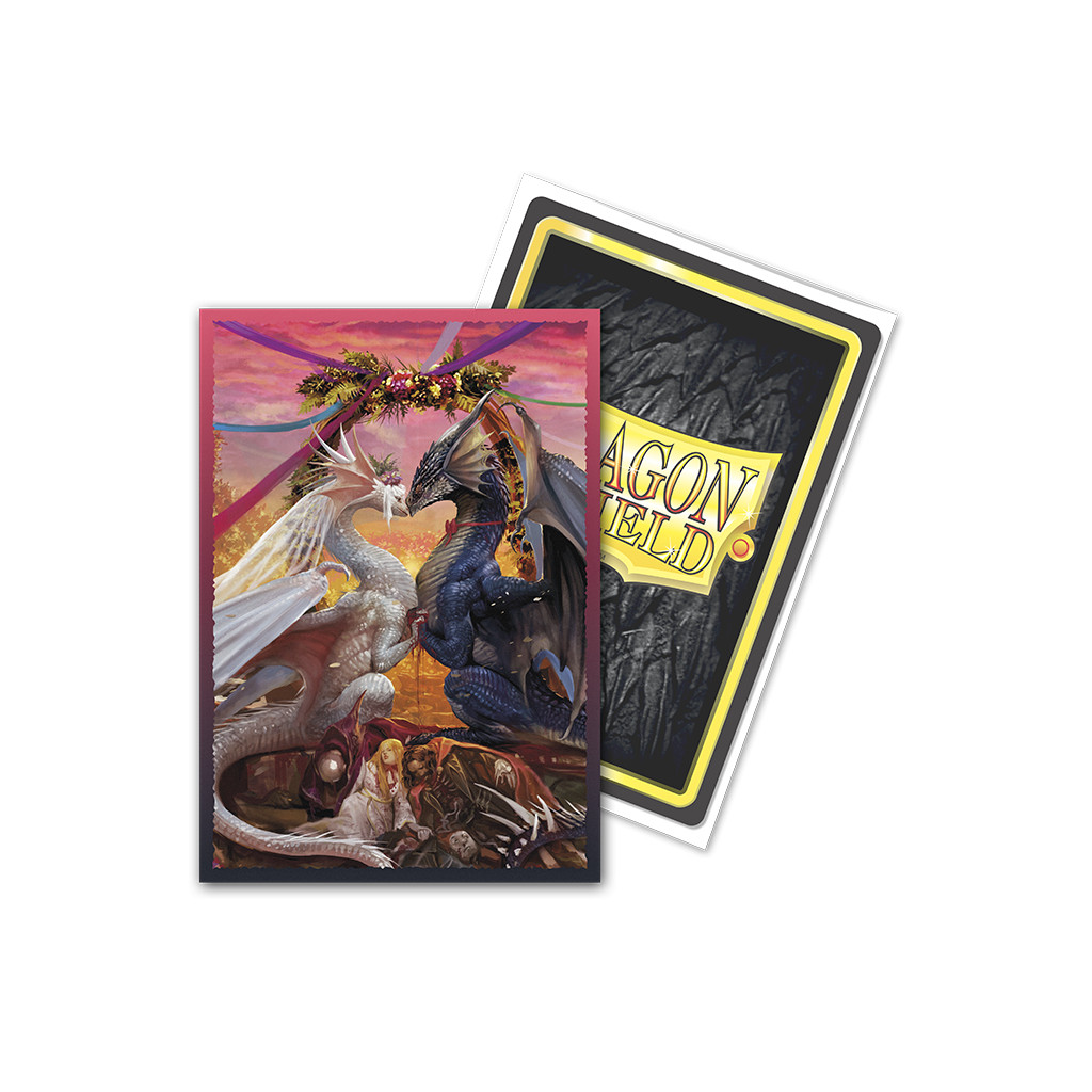 Dragon Shield - 60 Japanese Sleeves - Valentine Dragon 2023