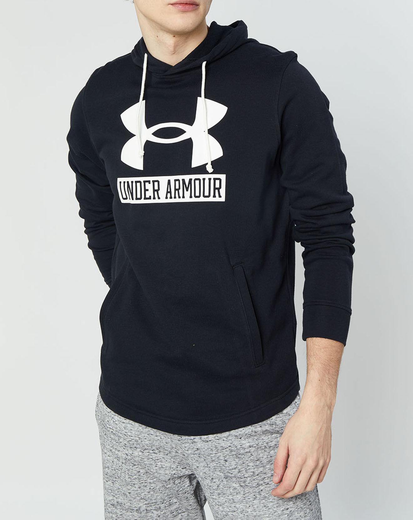 Under Armour Sweat à Capuche Gros Logo noir