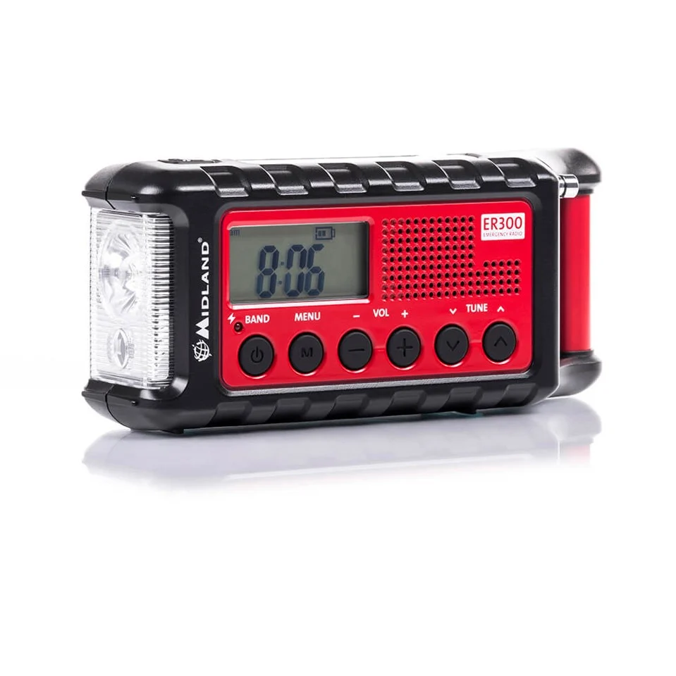Midland - Nødradio & Powerbank ER300