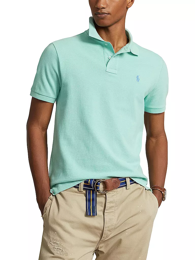 POLO RALPH LAUREN Poloshirt Custom Slim Fit mint
