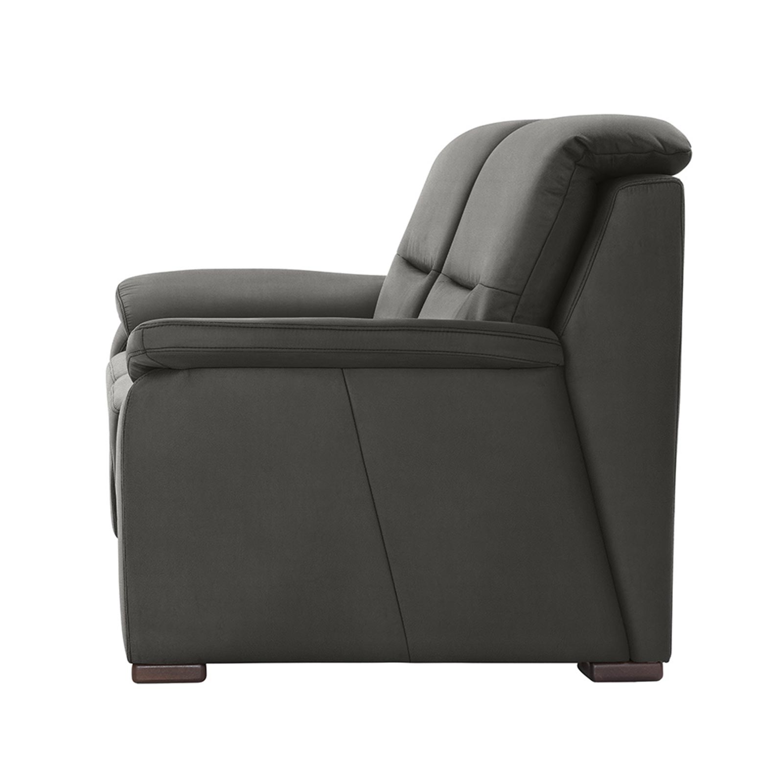 polsterpower 2-Sitzer-Sofa - Holiday steel - Basismodell