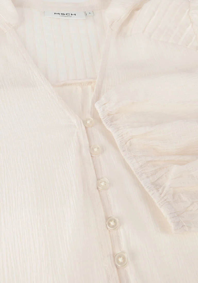 MSCH COPENHAGEN ecru msch copenhagen blouse mschwiliana 2/4 shirt