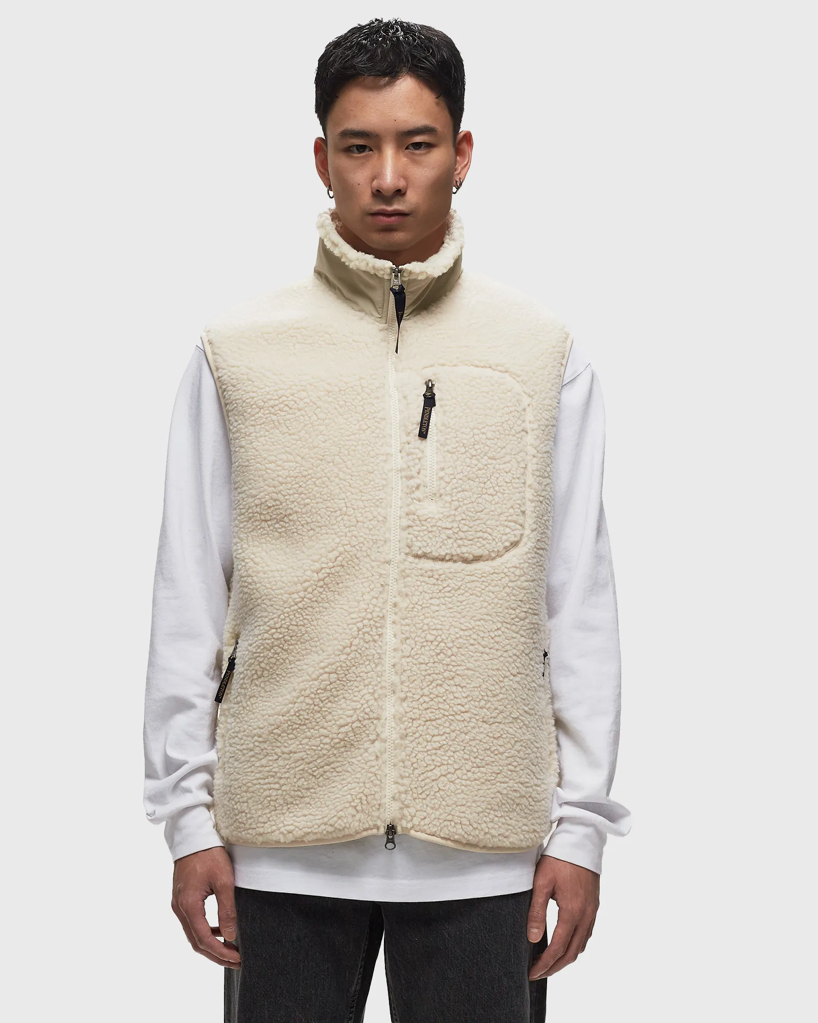 Pendleton BOA STAND VEST IVORY HARDING
