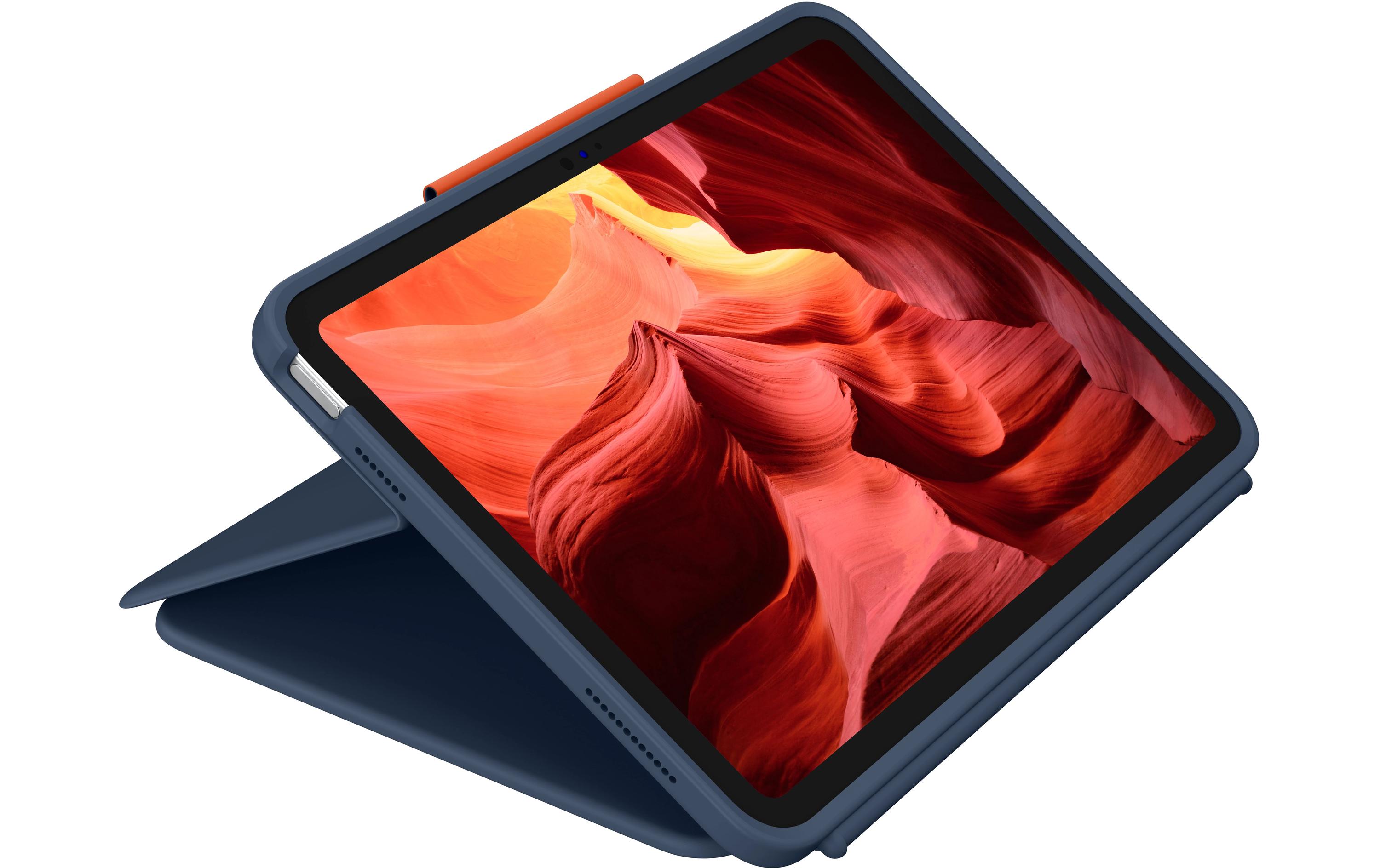 Tablet Tastatur Cover Rugged Combo 4 Touch EDU<br>Schutzhülle mit integrierter Tastatur und Touchpad für Apple iPad 10. Gen. und iPad (A16/2025)