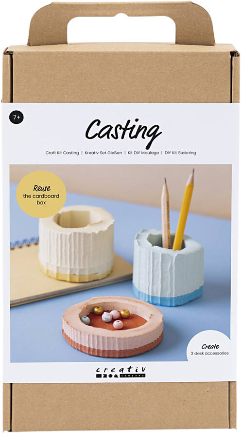 Creativ Company DIY Kit Støbning, Beholdere