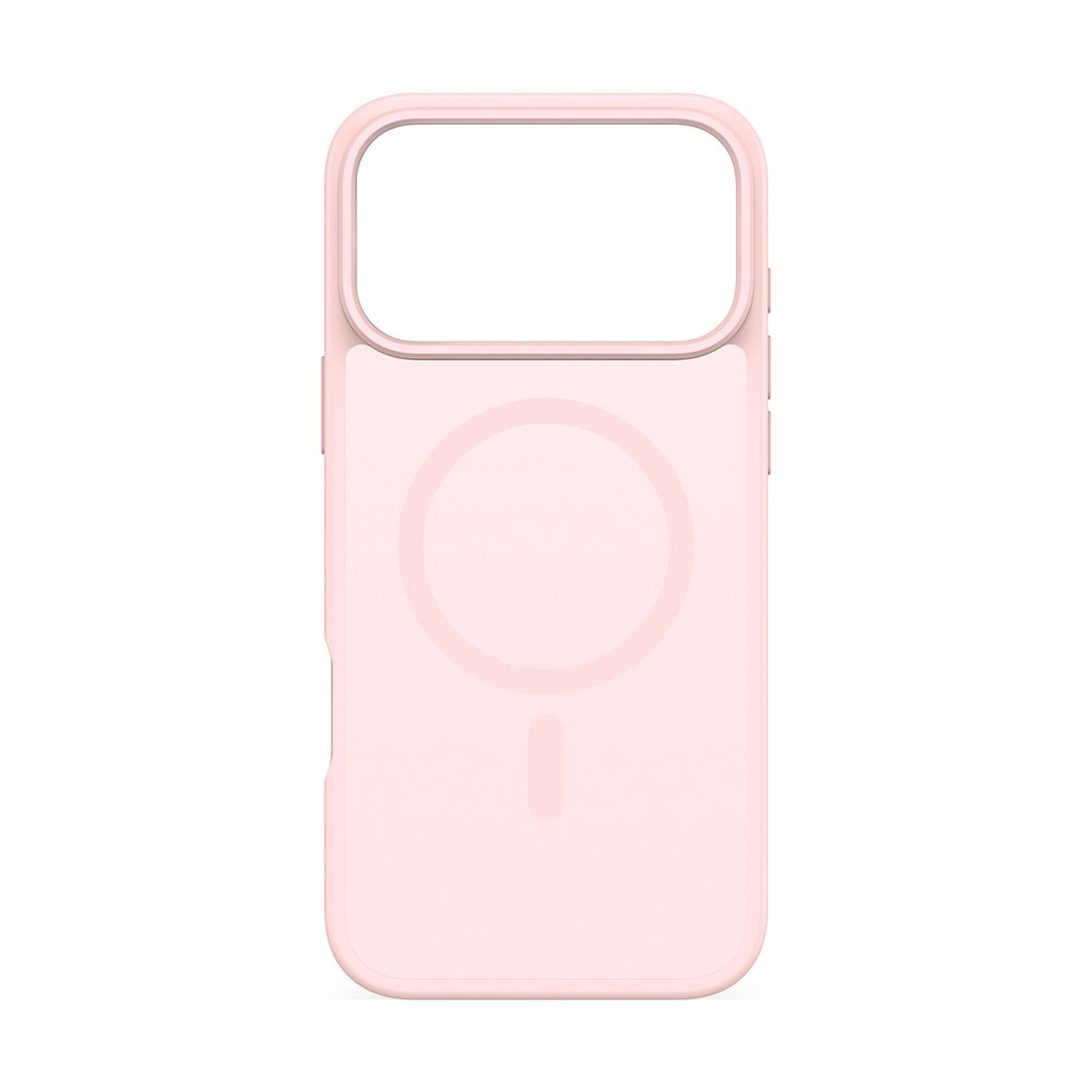 iPhone 17 Pro Max MagSafe Hybrid Hardcase Hülle mit TPU Bumper - Rosa