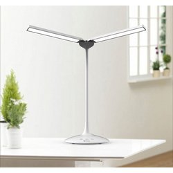 Lampe de bureau LED 'LEDTWIN', rechargeable