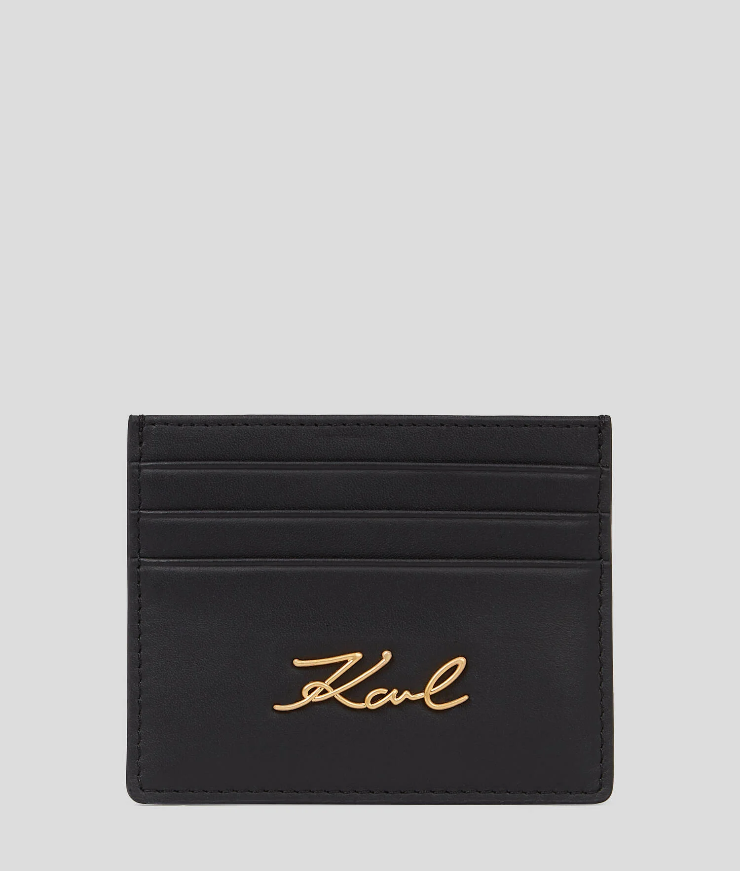PORTE-CARTES K/SIGNATURE - Noir/Or