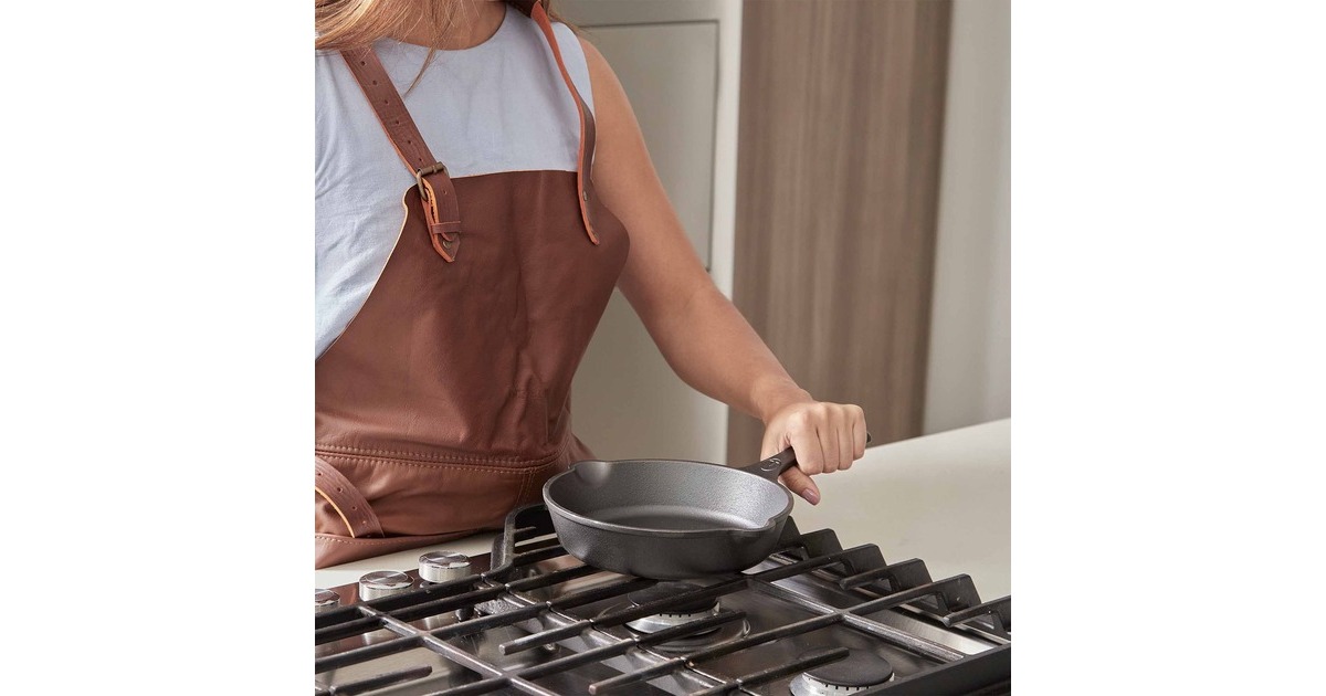 VictoriaSkillet 20 cm, Seasoned bak-/braadpan  (Zwart, Color packaging)