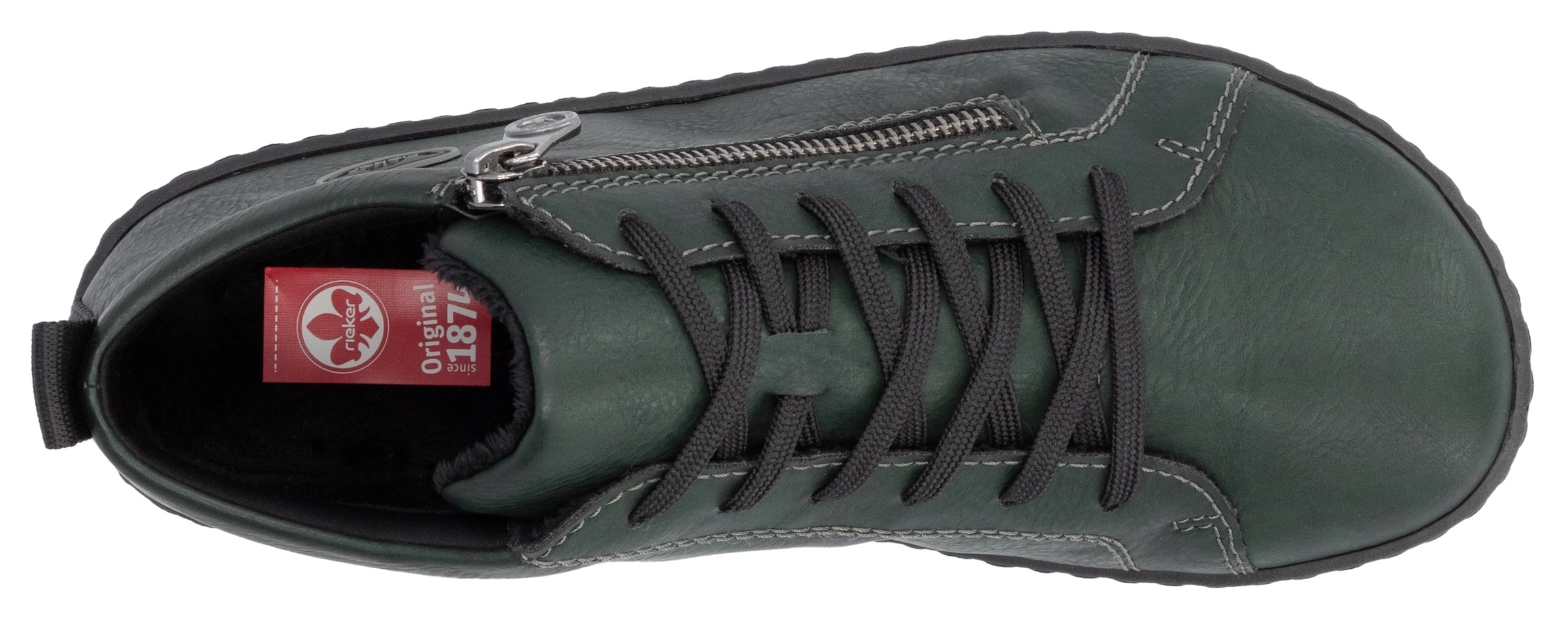 Rieker Sneaker  , Freizeitschuh, Halbschuh, Schnürschuh in bequemer Form