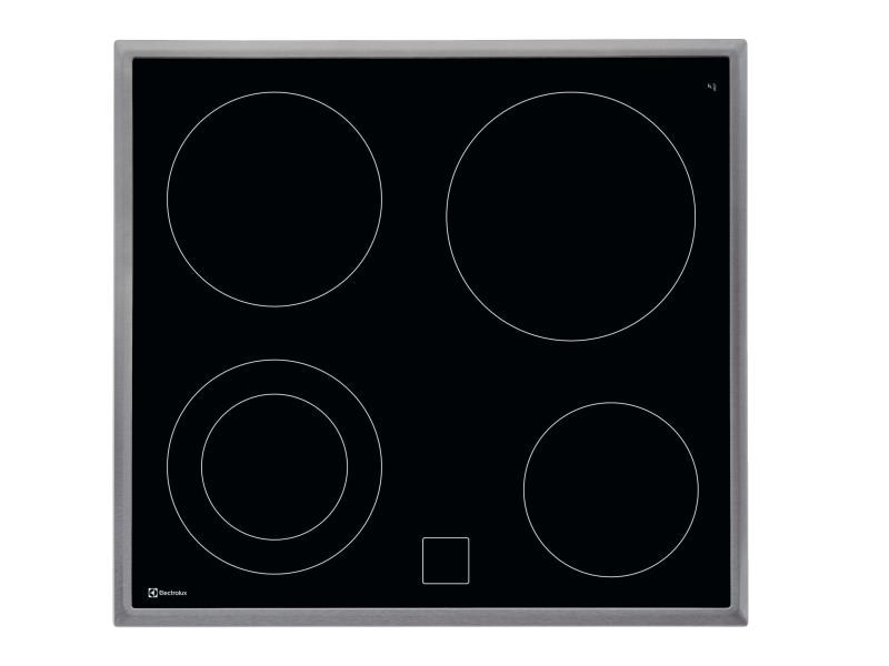 Electrolux Glaskeramik-Kochfeld GK56PCN Aufliegend Glaskeramik-Kochfeld mit 4 Herdplatten