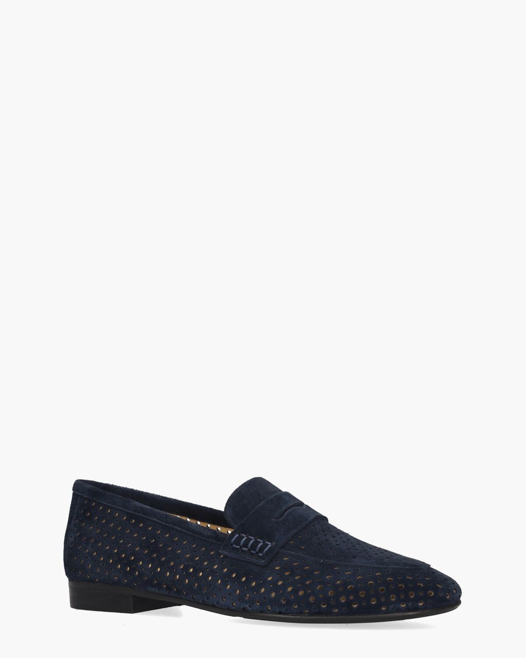Di Lauro Toska Donkerblauw Damesloafers
